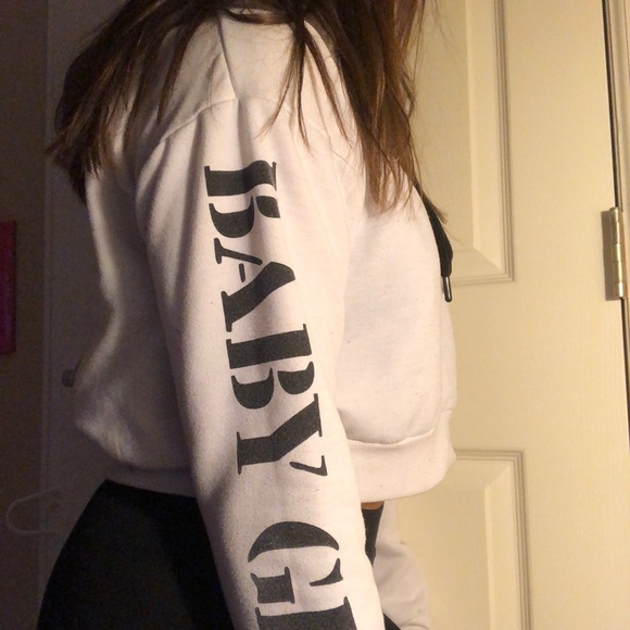 Forever 21 cropped Hoodie - Picture 2 of 2